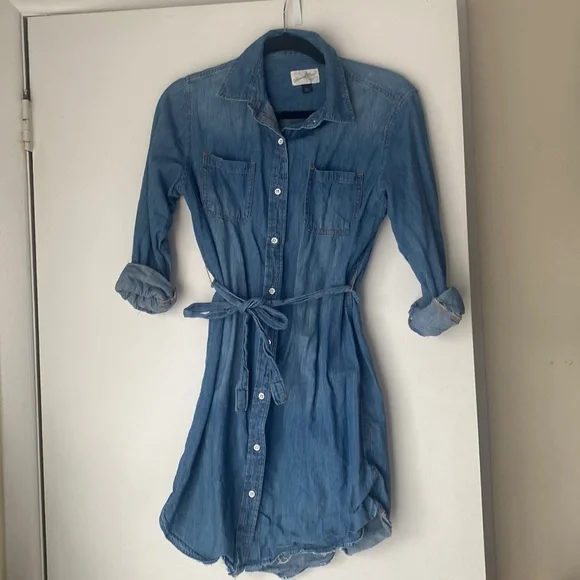 target denim dress Target Size 10 Denim Dress – MiniMe Preloved main image 1